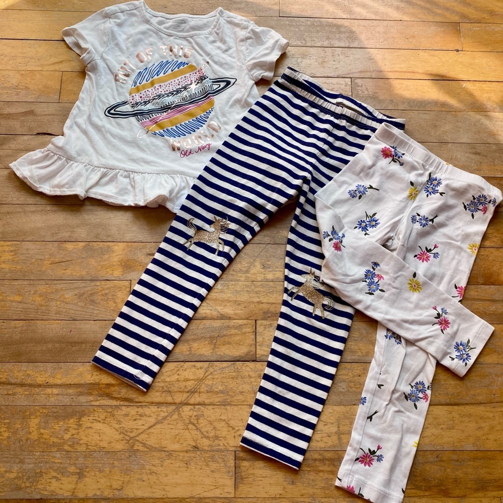 4T girl’s clothes, closet staples
